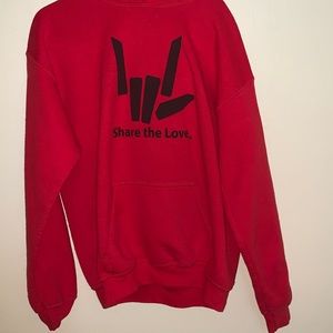 Stephen Sharer Signature Youth Red Hoodie